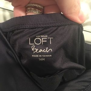 Lot De 2 Jupes Maternité Ann Taylor Loft - Marine Et Gris, Taille 2M, Plissées, Doublées